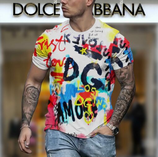 New 2025 – D Luxury Brand Premium T-Shirt Outfit For Men – Max012420
