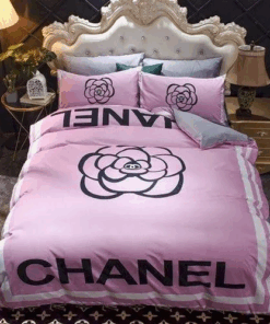 Chanel Premium Fashion Limited Luxury Brand Bedding Set Home Decor -Min00465