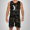 New 2025 – L Luxury Brand Premium Tanktop & Shorts Outfit For Men -Max012570