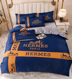 Hermes Limited Luxury Brand Bedding Set Home Decor – Max010102