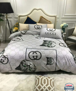G  Premium Fashion Limited Luxury Brand Bedding Set Home Decor – Min00395
