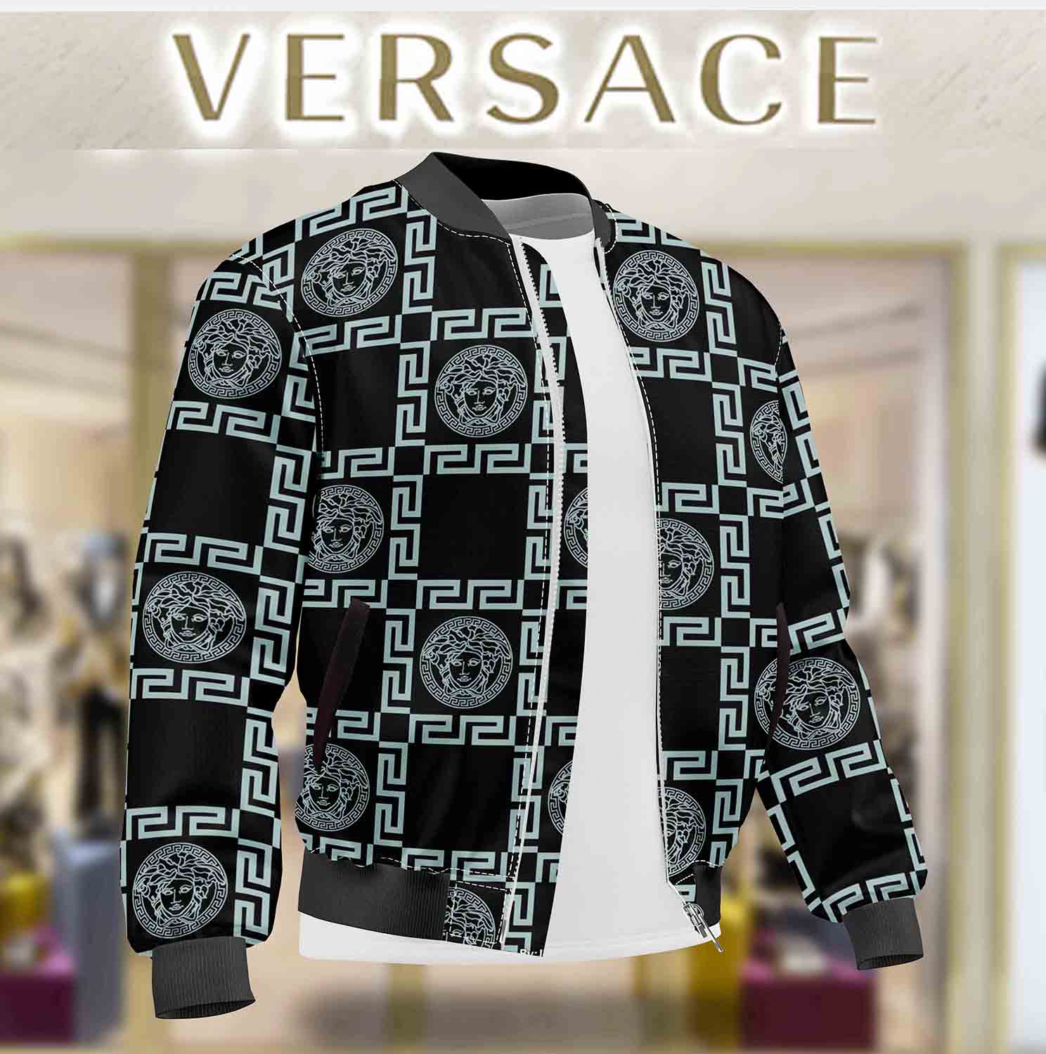 V  Jacket or Bomber Jacket  Bomber Jacket –  Max011171