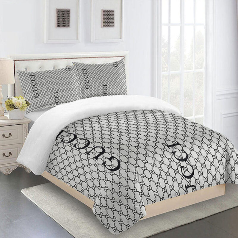 G  Premium Fashion Limited Luxury Brand Bedding Set Home Decor – Min00347