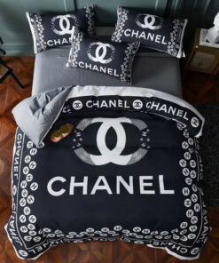 Chanel Premium Fashion Limited Luxury Brand Bedding Set Home Decor -Min00462