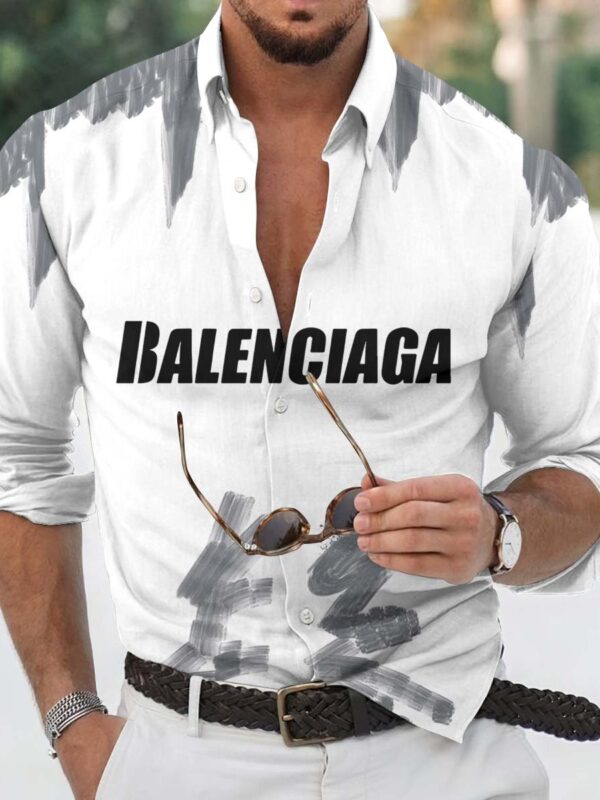 Men’s Long Sleeves Button Down Shirts -TDA002061