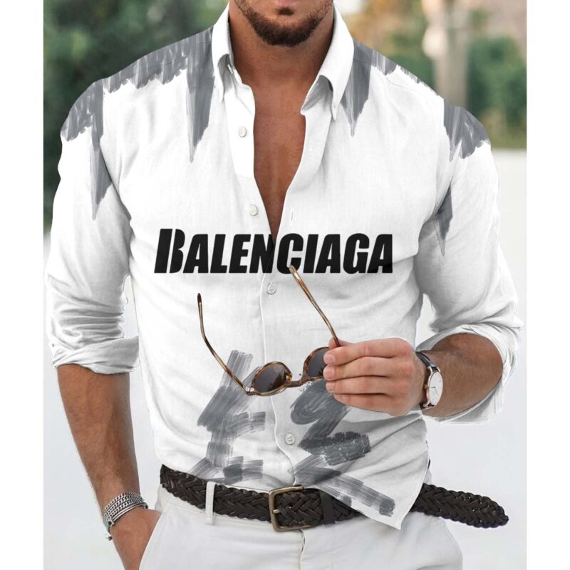 Men’s Long Sleeves Button Down Shirts -TDA002061