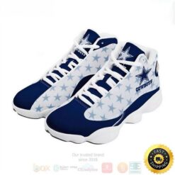 Dallas Cowboys Air Jordan 13 Shoes – Custom Sneaker – Max2407191973