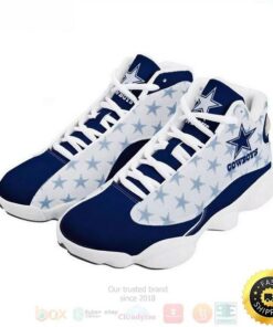 Dallas Cowboys Air Jordan 13 Shoes – Custom Sneaker – Max2407191973