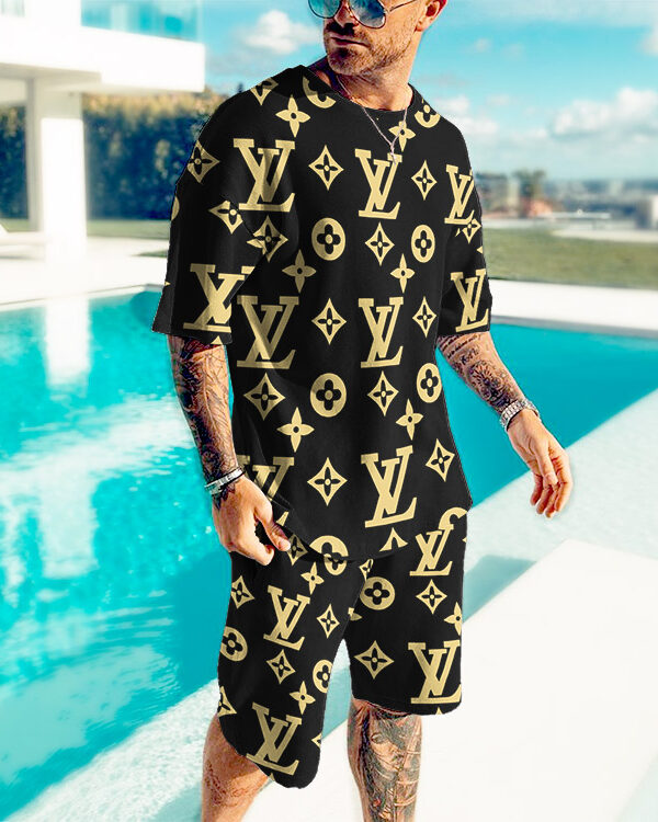 2025 – Set L  Tracksuit T-shirt & Shorts – hd4537