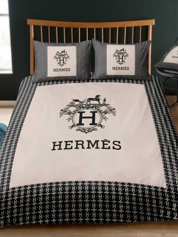Hermes Limited Luxury Brand Bedding Set Home Decor -Max010062